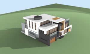 Design - 3D Rendering - MODERN HOME